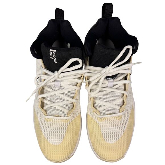 Nike Zoom‎ Rev Sneakers Shoes Mens TB Basketball  White Black 922048-100 Size 9 - Picture 4 of 9